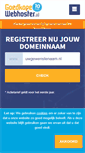 Mobile Screenshot of goedkopewebhoster.nl